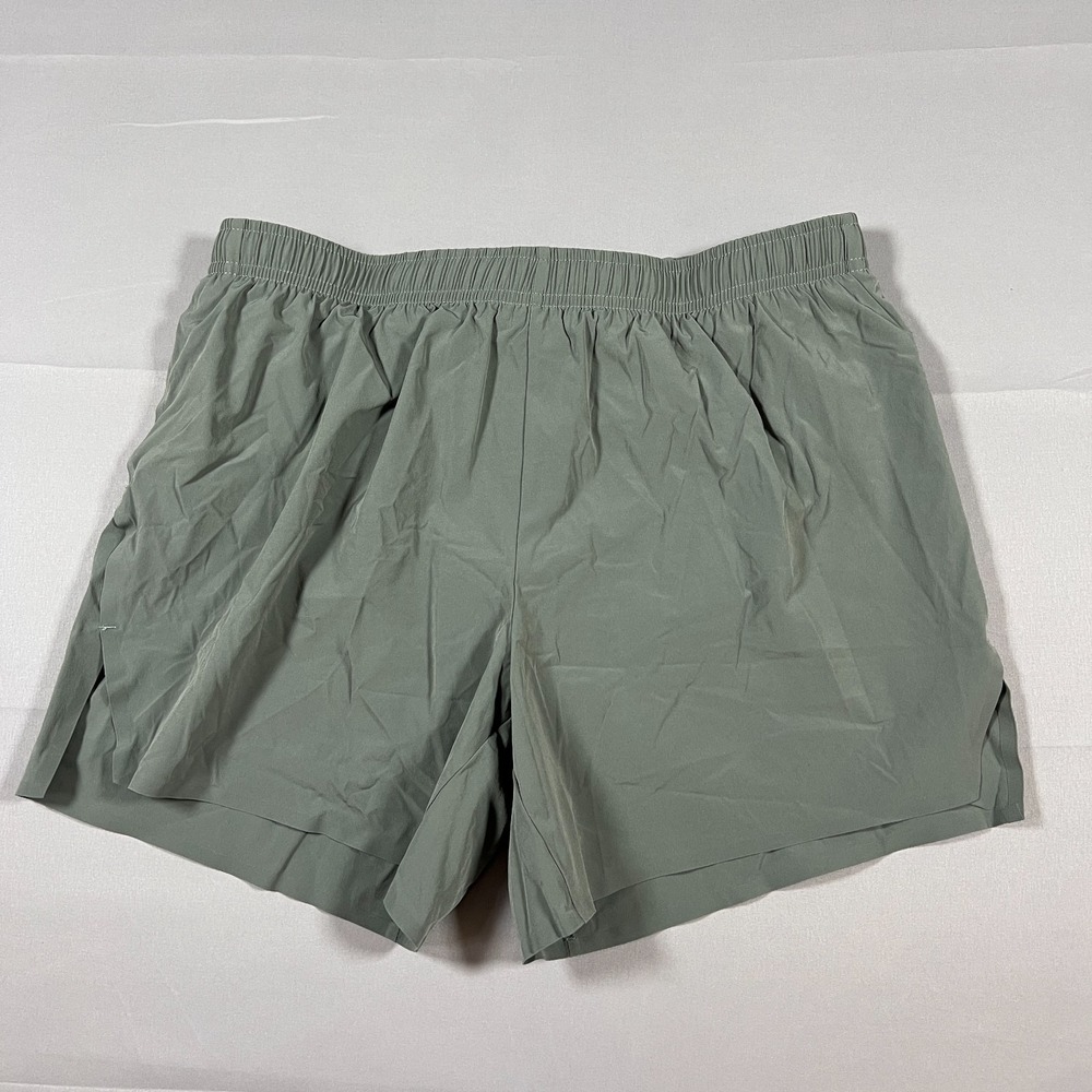 Aha Selected Running Shorts Mens Medium Sage Green Lightweight Quick Drying